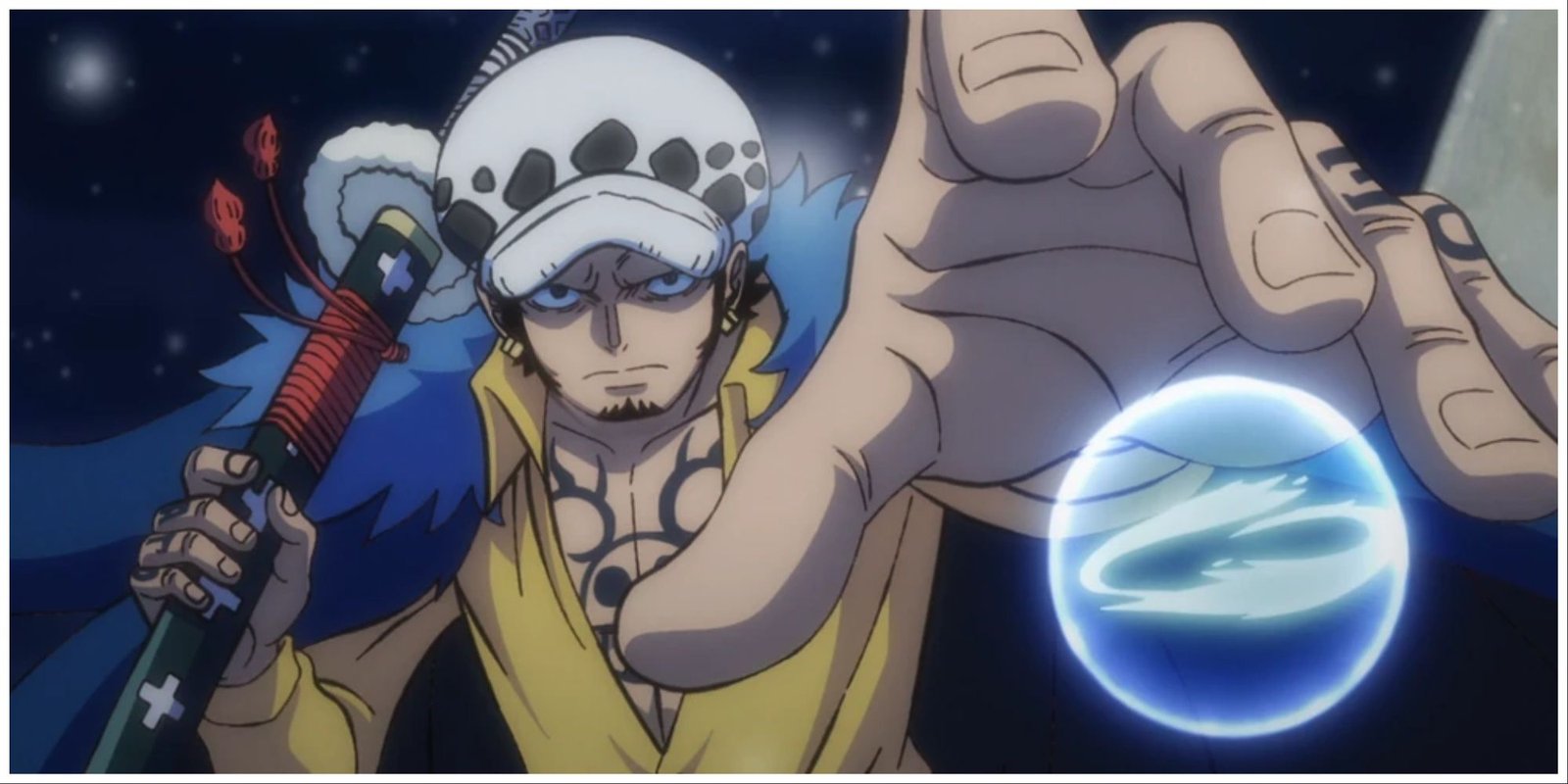 Trafalgar Law from One Piece using his Ope Ope no MI power - room.