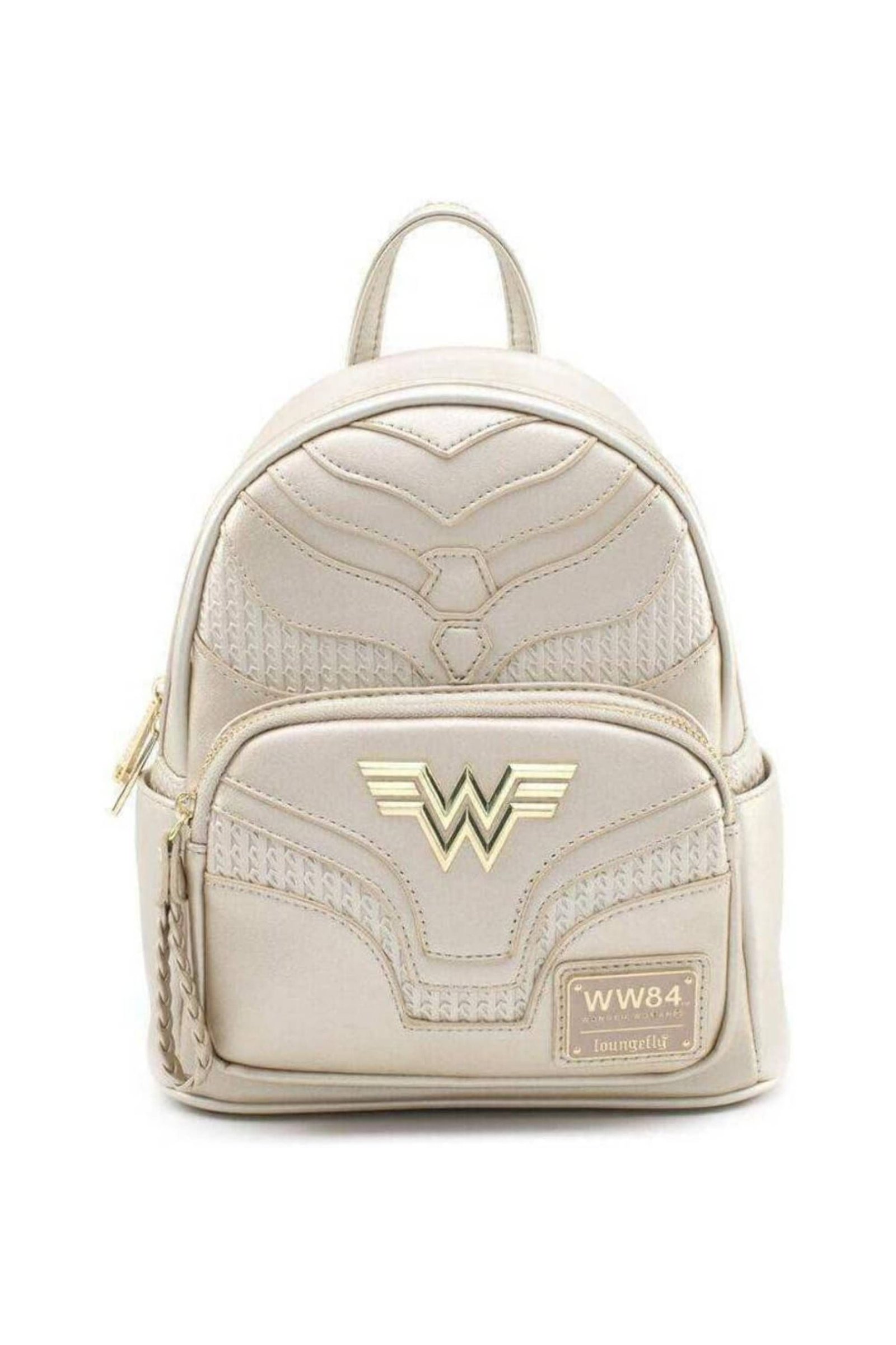 Loungefly x DC Comics Wonder Woman Metallic Cosplay Mini Backpack
