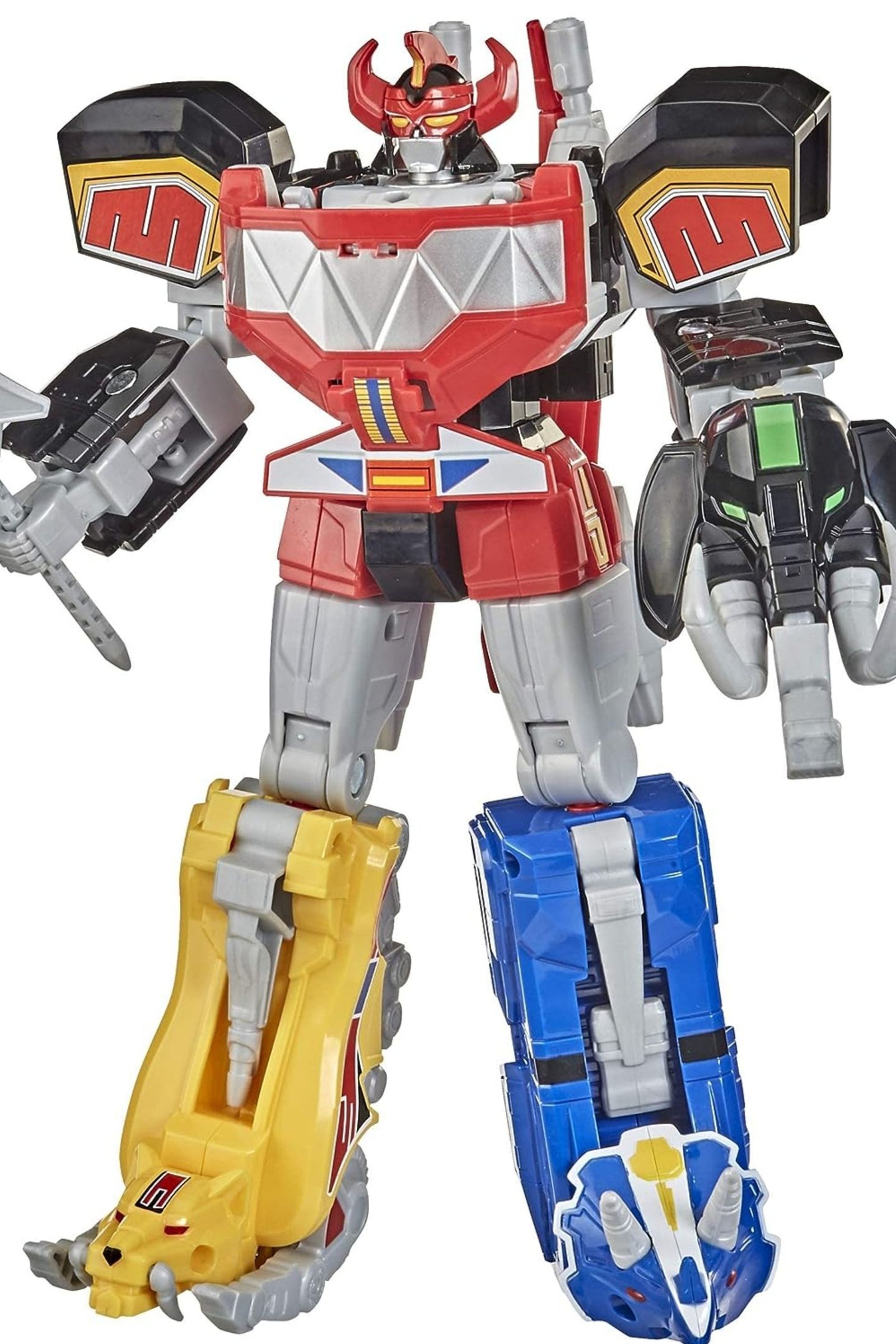Amazon Exclusive 5-In-1 Mighty Morphin' Power Rangers Megazord Is Just $25 2 Power Rangers Mighty Morphin' Megazord