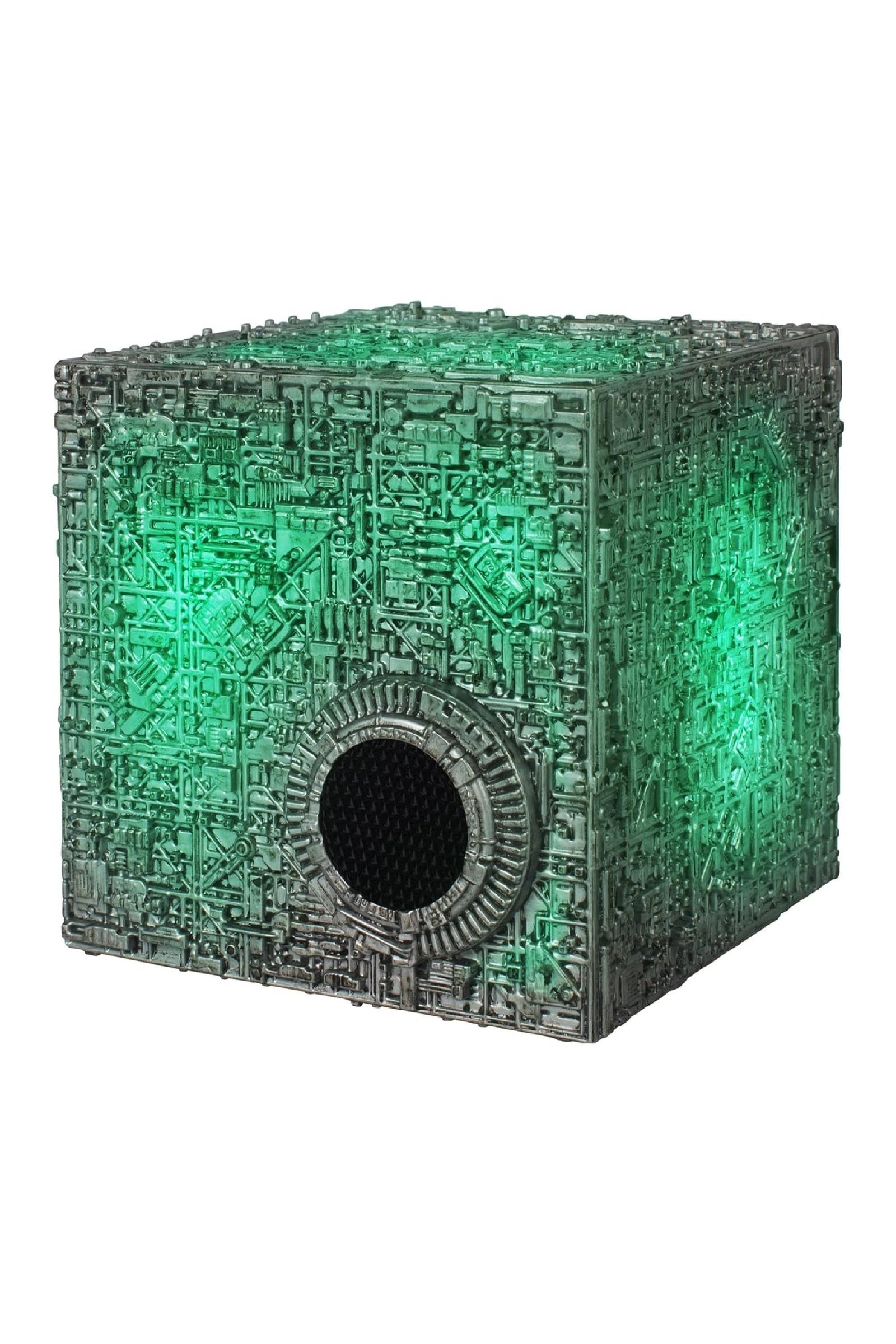 FAMETEK Star Trek Borg Cube Bluetooth Speaker