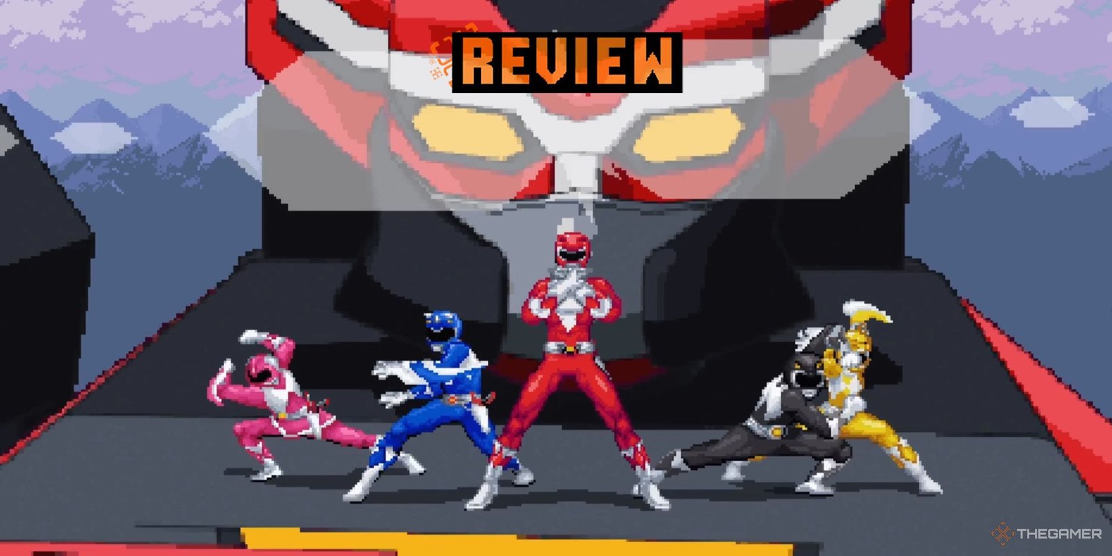 Mighty Morphin Power Rangers: Rita's Rewind 1 A review card for Power Rangers: Rita's Rewind.