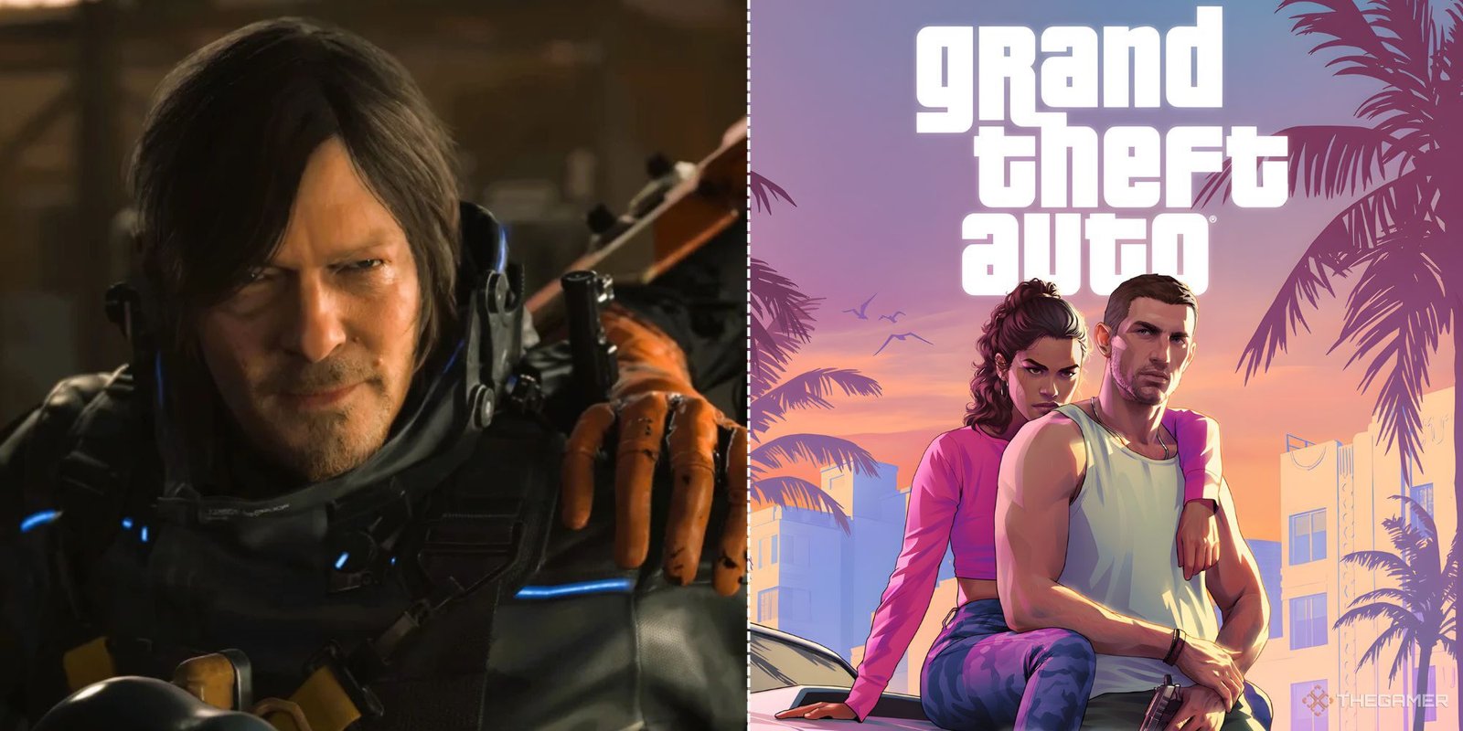Should More Studios Adopt The Grand Theft Auto 6 Marketing Model Of Silence? 1 Death Stranding 2 and GTA 6 side by side.