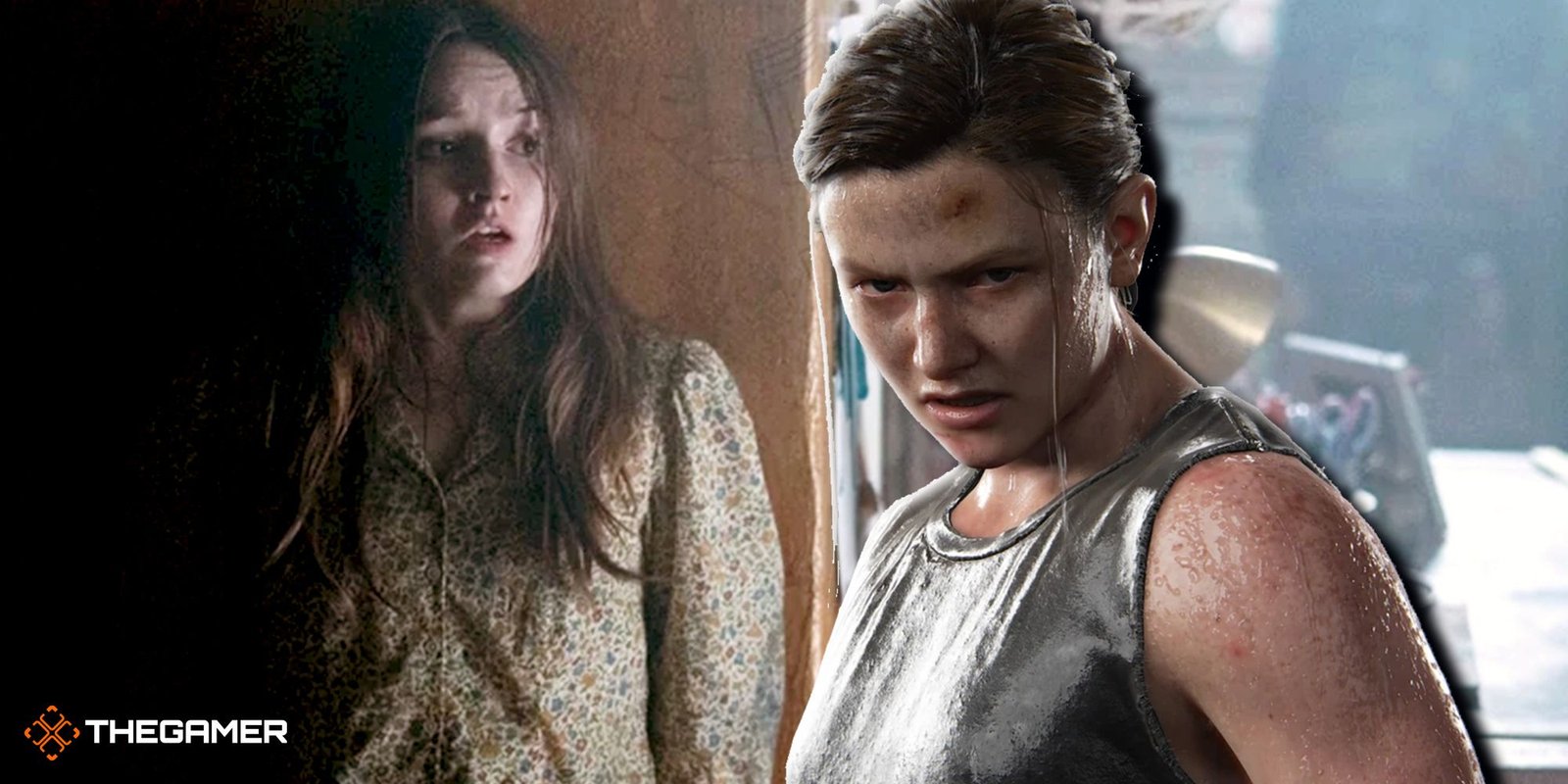 The Last Of Us Season 2 Set To Wrap Filming September 2024 1 Split image with Kaitlyn Dever in No One Will Save You on the left, with Abby from The Last of Us Part 2 on the right