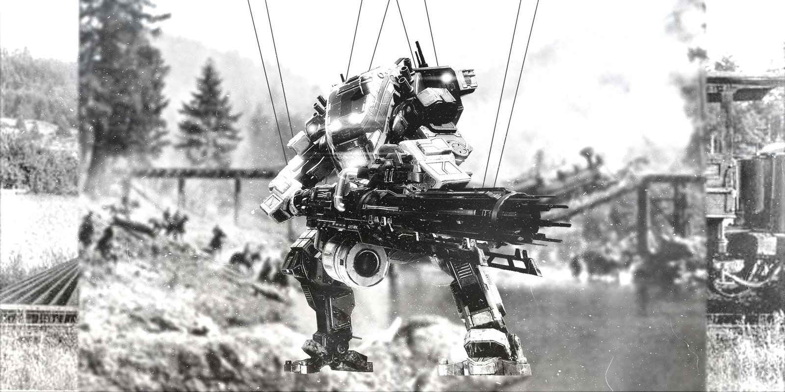 Someone Should Make A Game Based On Alfred Hitchcock’s Rope 2 TItanfall mech in Buster Keaton's The General