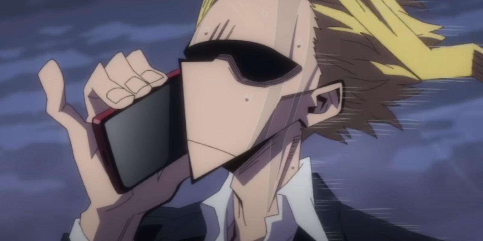 The Weirdest Quirks In My Hero Academia 9 Pro hero All Might is on a phone call in my hero academia.