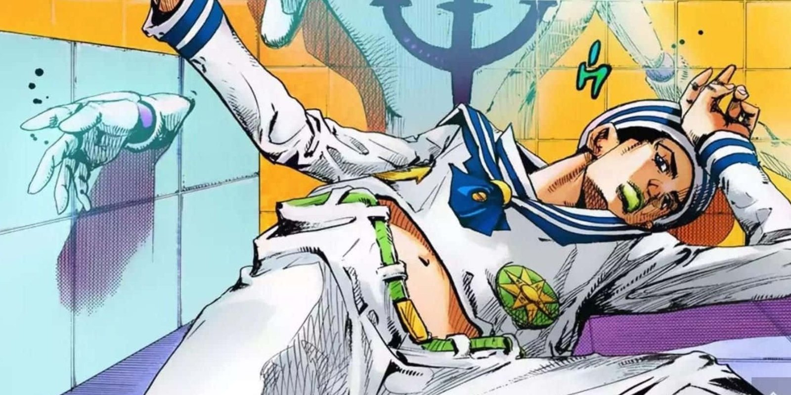 The Best Joestar In JoJo's Bizarre Adventure 4 Gappy uses Soft and Wet in the Jojolion Manga