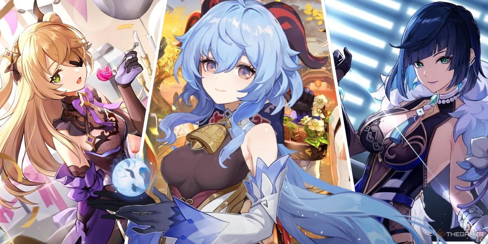 Best Characters For An Overload Team In Genshin Impact 2 Fischl, Ganyu, and Yelan from Genshin Impact. (1)
