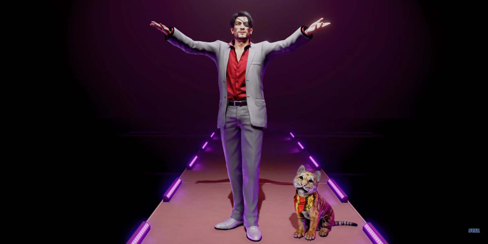 Yakuza Dev Is Asking You To Sit On Majima's Lap This Christmas 2 majima wearing kiryu's suit in like a dragon pirate yakuza in hawaii.