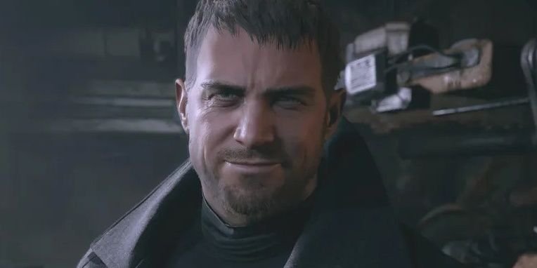 Ranking Resident Evil Characters But Number Of Appearances 14 Chris Redfield smiling at the camera in Resident Evil Village.