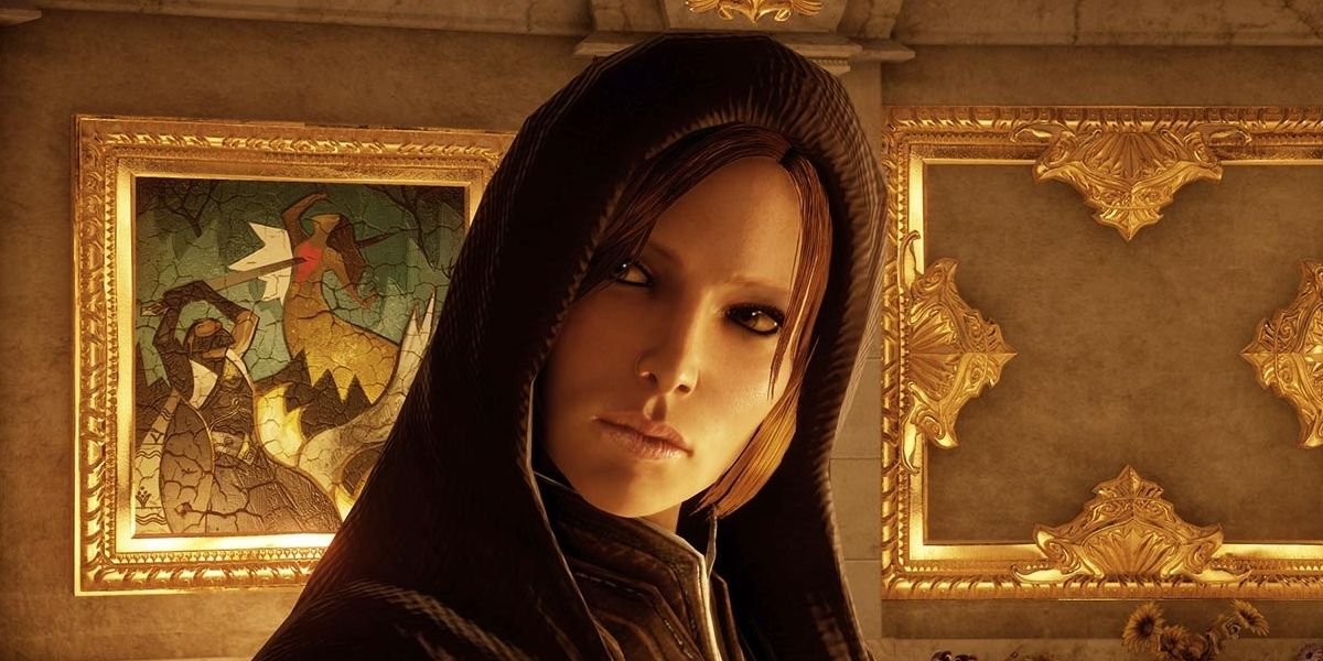 Dragon Age: The Veilguard Ignores Religion 1 Leliana in Chantry.