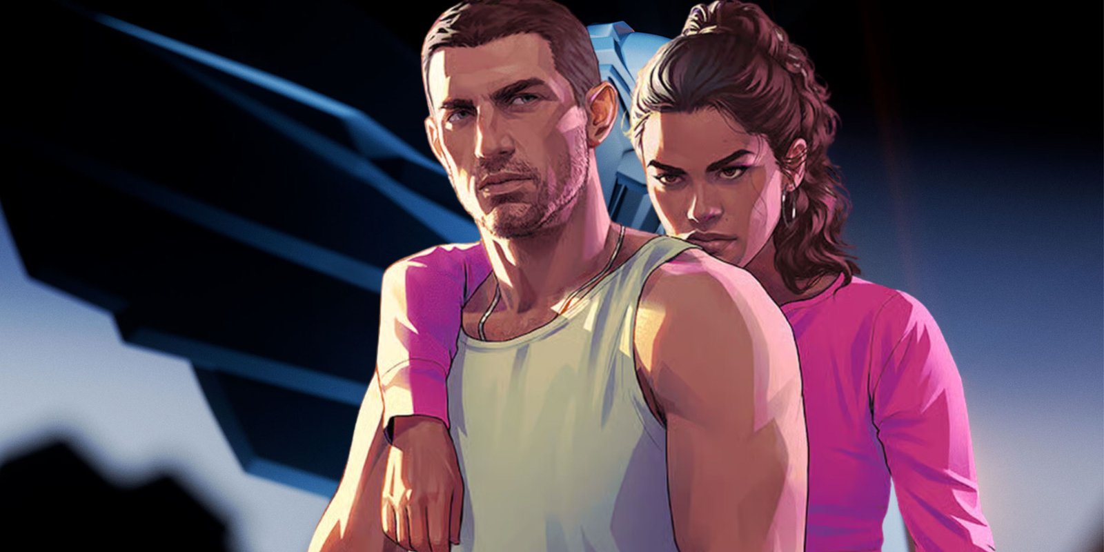 GTA 6 Fans Think The First Trailer Was Teasing The Second All Along 1 Jason and Lucia from GTA 6 in front of The Game Awards