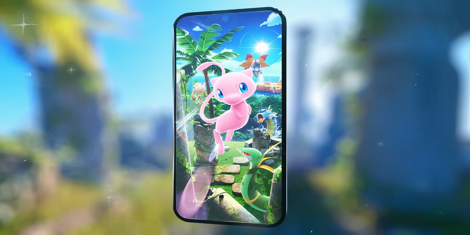 mew from pokemon tcg pocket mythical island
