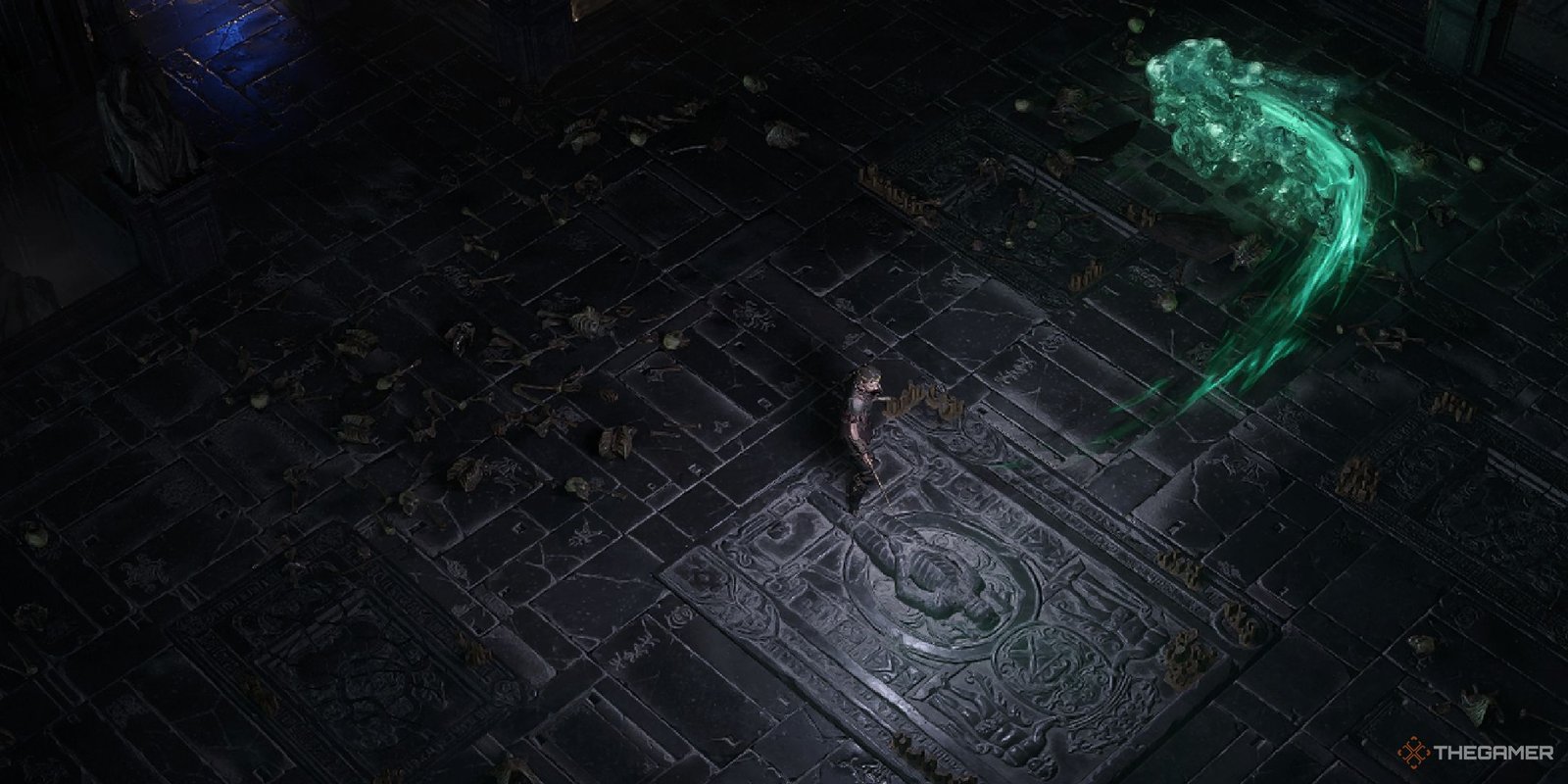 How To increase Your Spirit In PoE2 1 A player in Draven's tomb looking at his spirit.