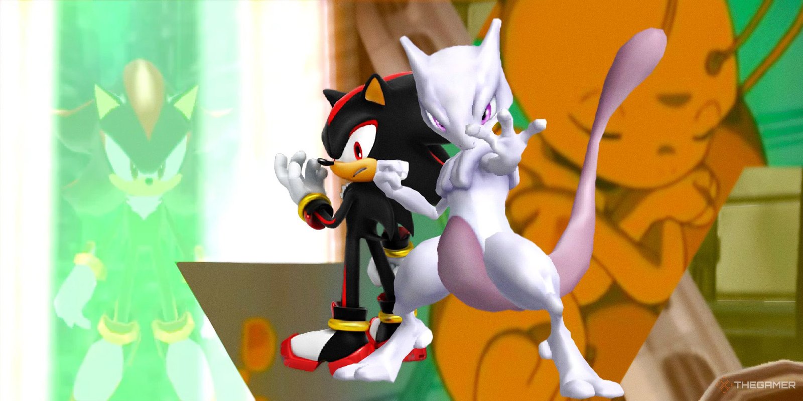 It's Time For Shadow The Hedgehog Remastered 1 Shadow and Mewtwo together