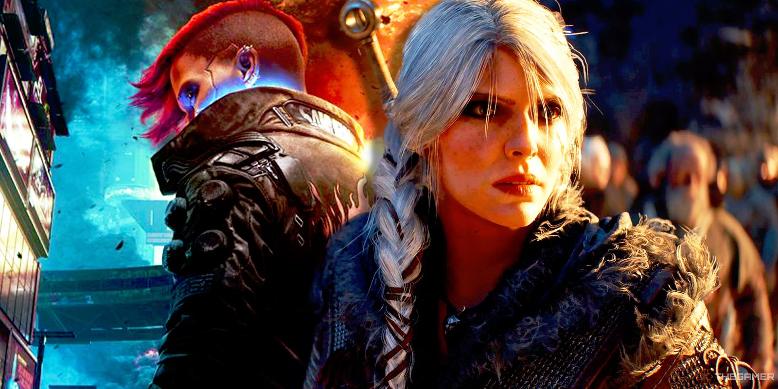 The Witcher 4 Won't Be Influenced By The Netflix Series 1 Female V from Cyberpunk 2077 and Ciri from The Witcher 4.