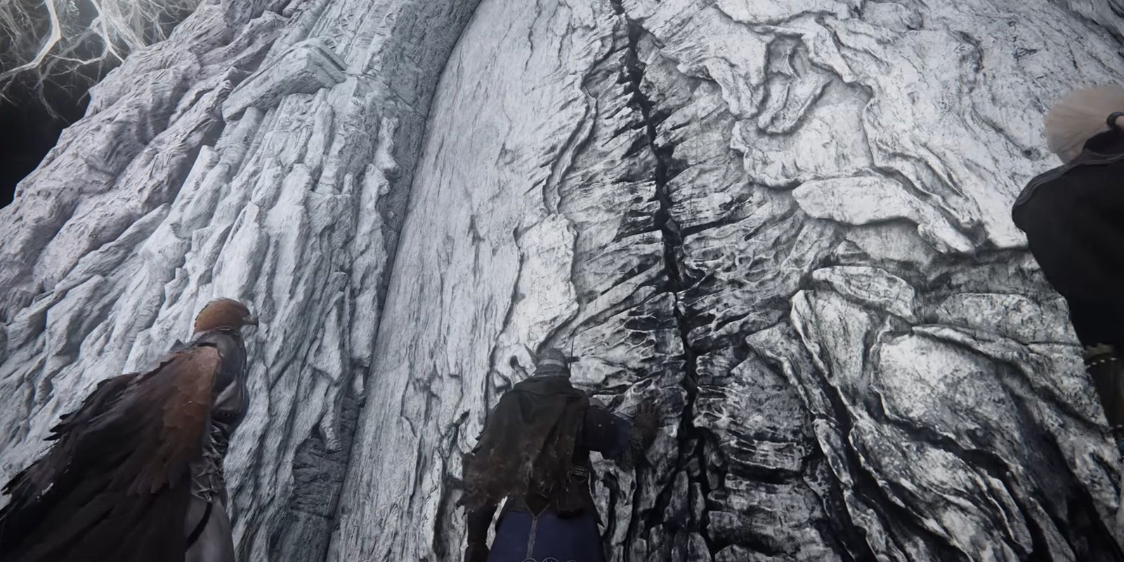 Elden Ring Nightreign Network Test Codes Are Already Being Sold On Ebay 2 Elden Ring Nightreign three players walking up to a giant stone door.