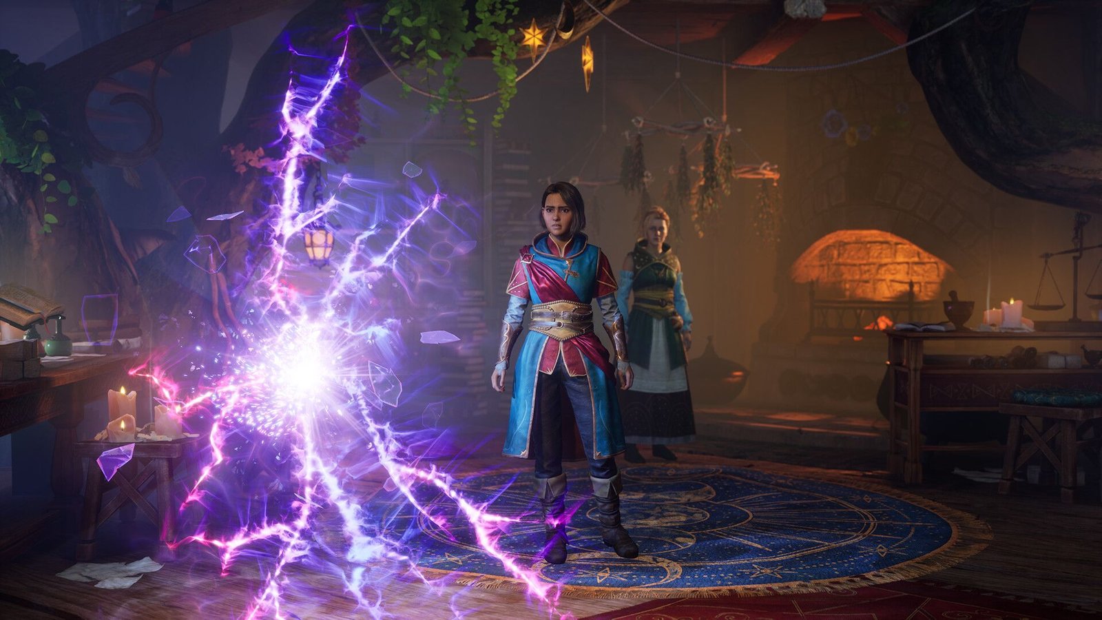 Split Fiction Better Not Be Spoiling All Of Its Surprises 4 Players walk towards a cracking fissure in the air in Split Fiction.