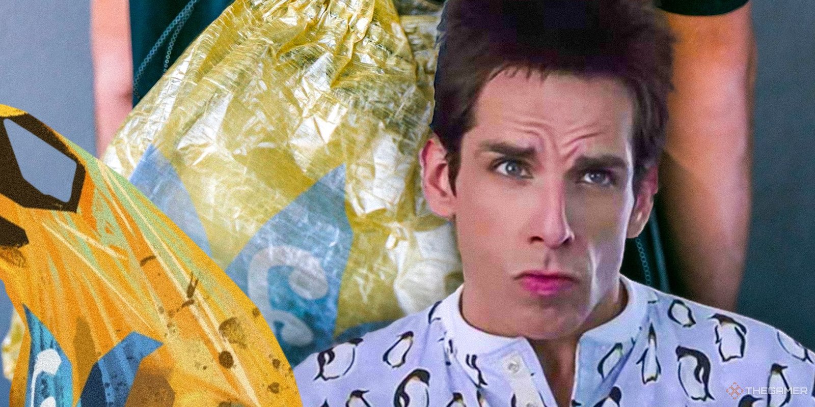 Baldur's Gate 3's Karlach Actor Refuses To Work On Disco Elysium Successors 1 Zoolander pouting next to the Disco Elysium plastic bag.