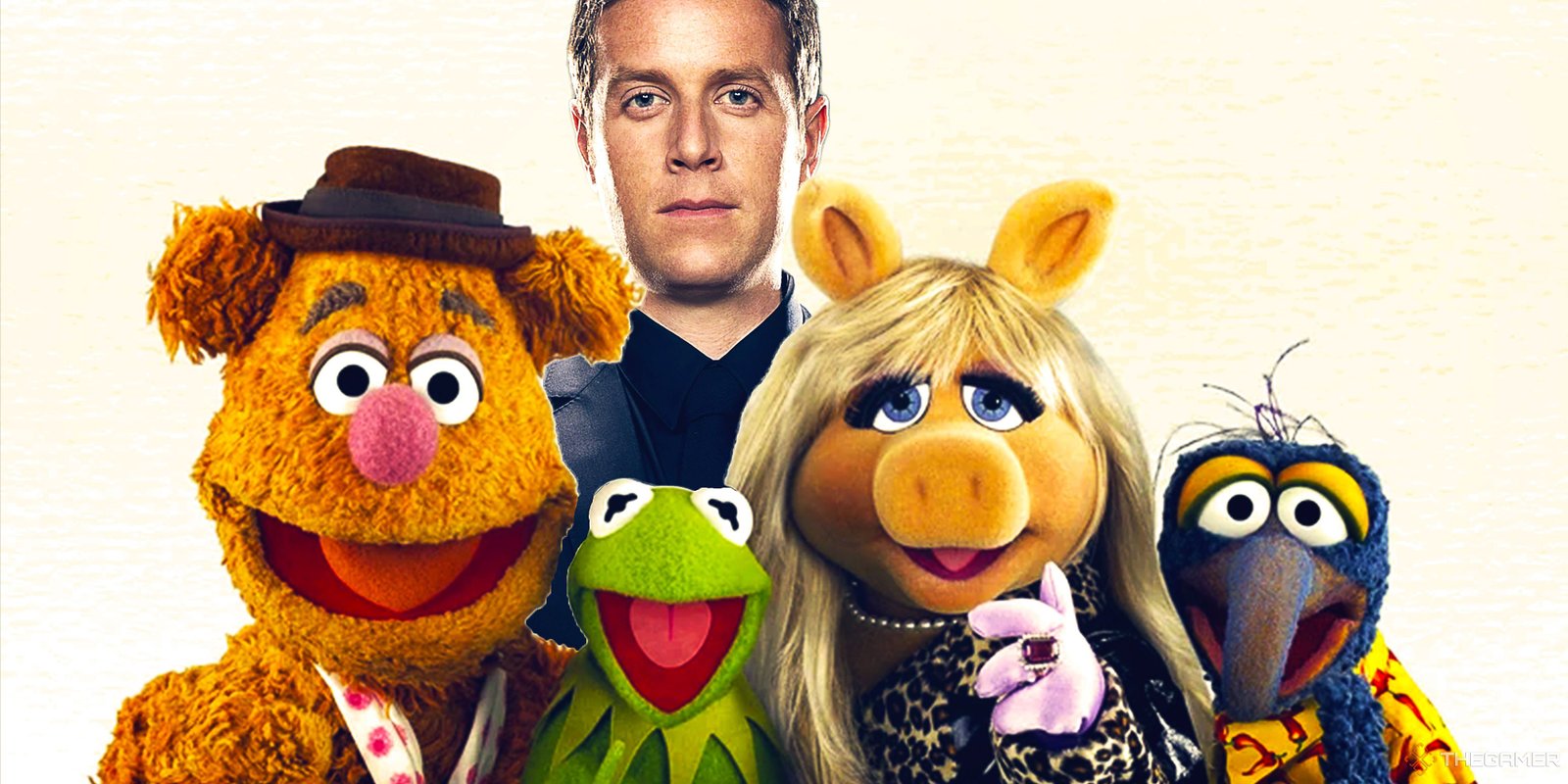 Midnight Murder Club Early Access Release Window Revealed 1 Fozzie Bear, Kermit, Miss Piggy, and Gonzo, with Geoff Keighley in the background.