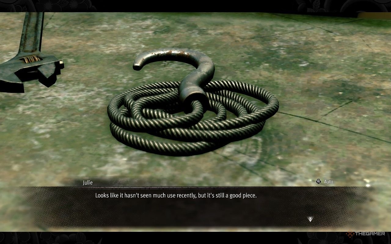 The Chain Hook in Like a Dragon Pirate Yakuza In Hawaii.