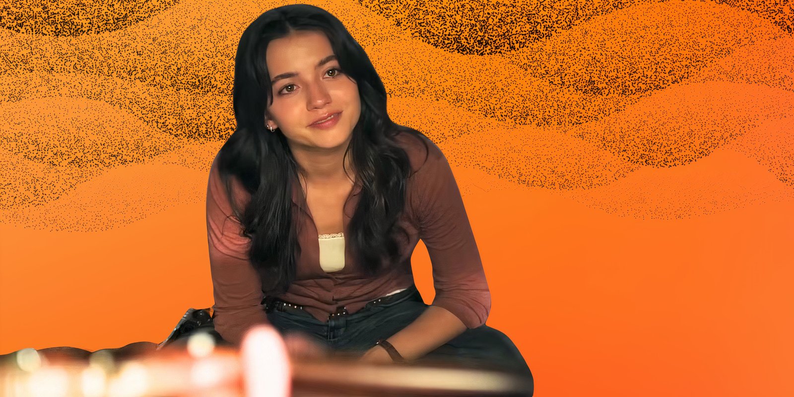 Yellowjackets Star Warns Season Three Will Only Get Darker In Episode Six 3 Dina next to candles in The Last of Us TV show