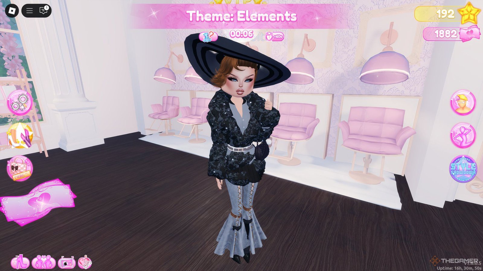 Enchanted Celebrity outfit in Roblox: Dress To Impress.