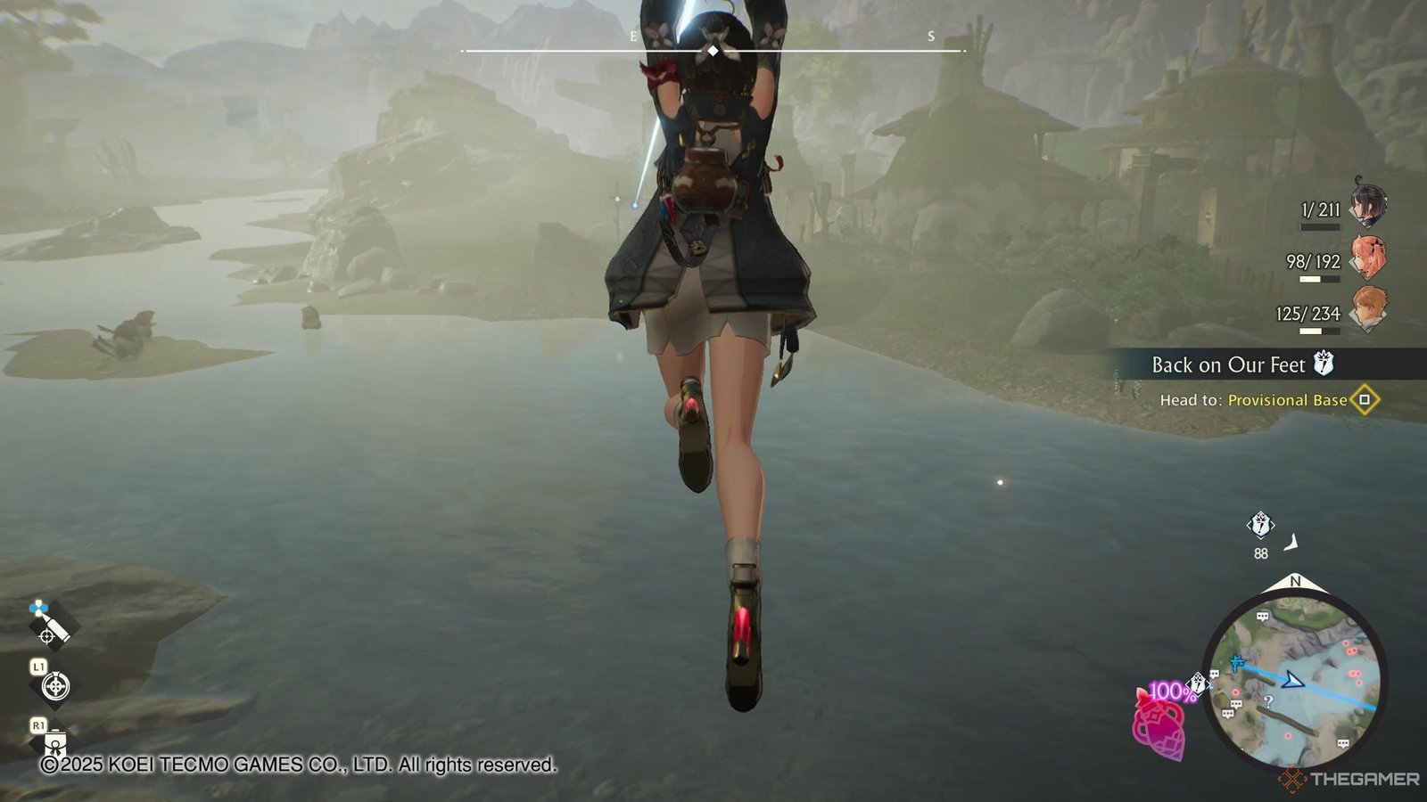 Ziplining in Lignatus in Atelier Yumia