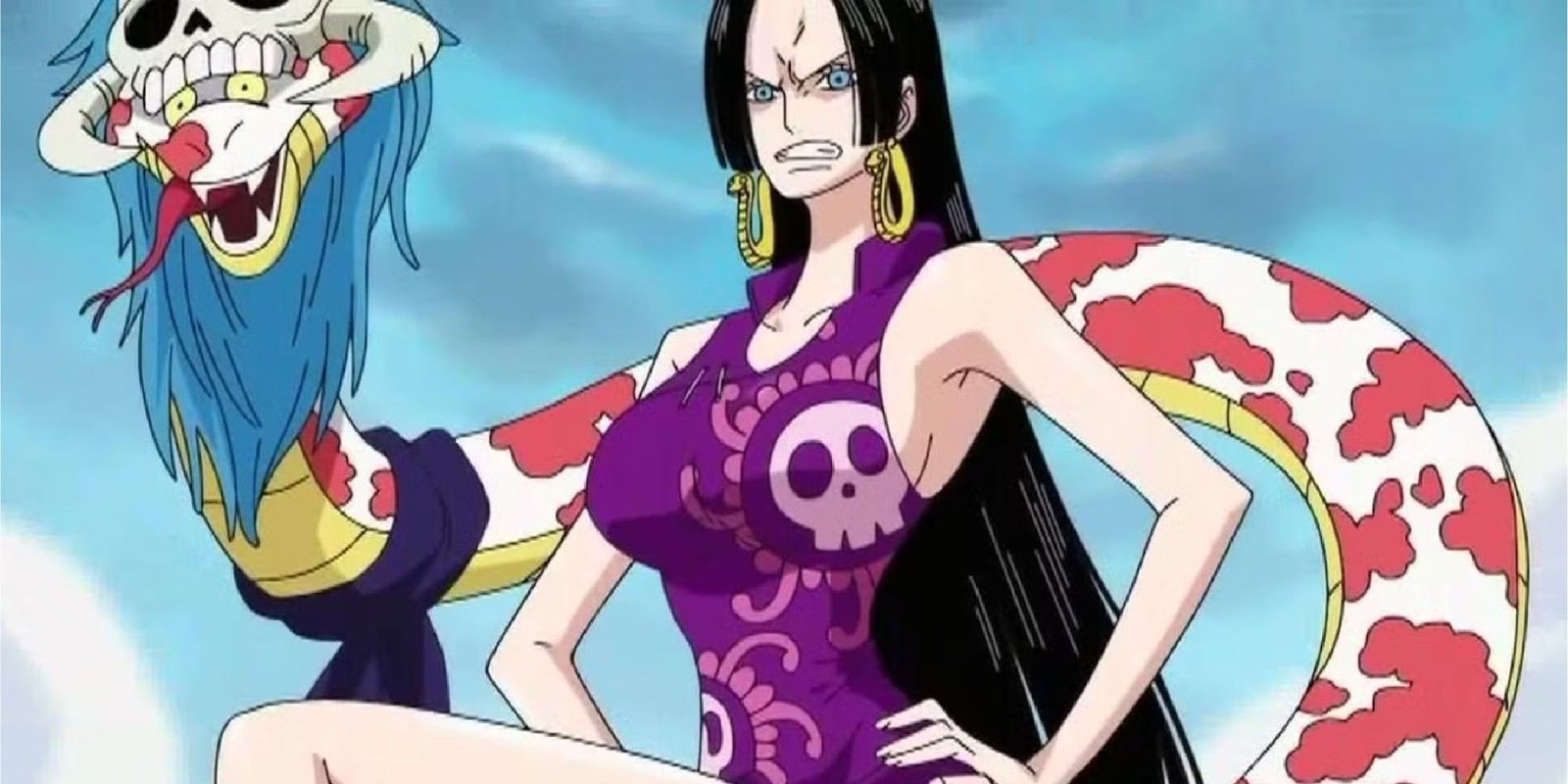 One Piece image showing Boa Hancock.