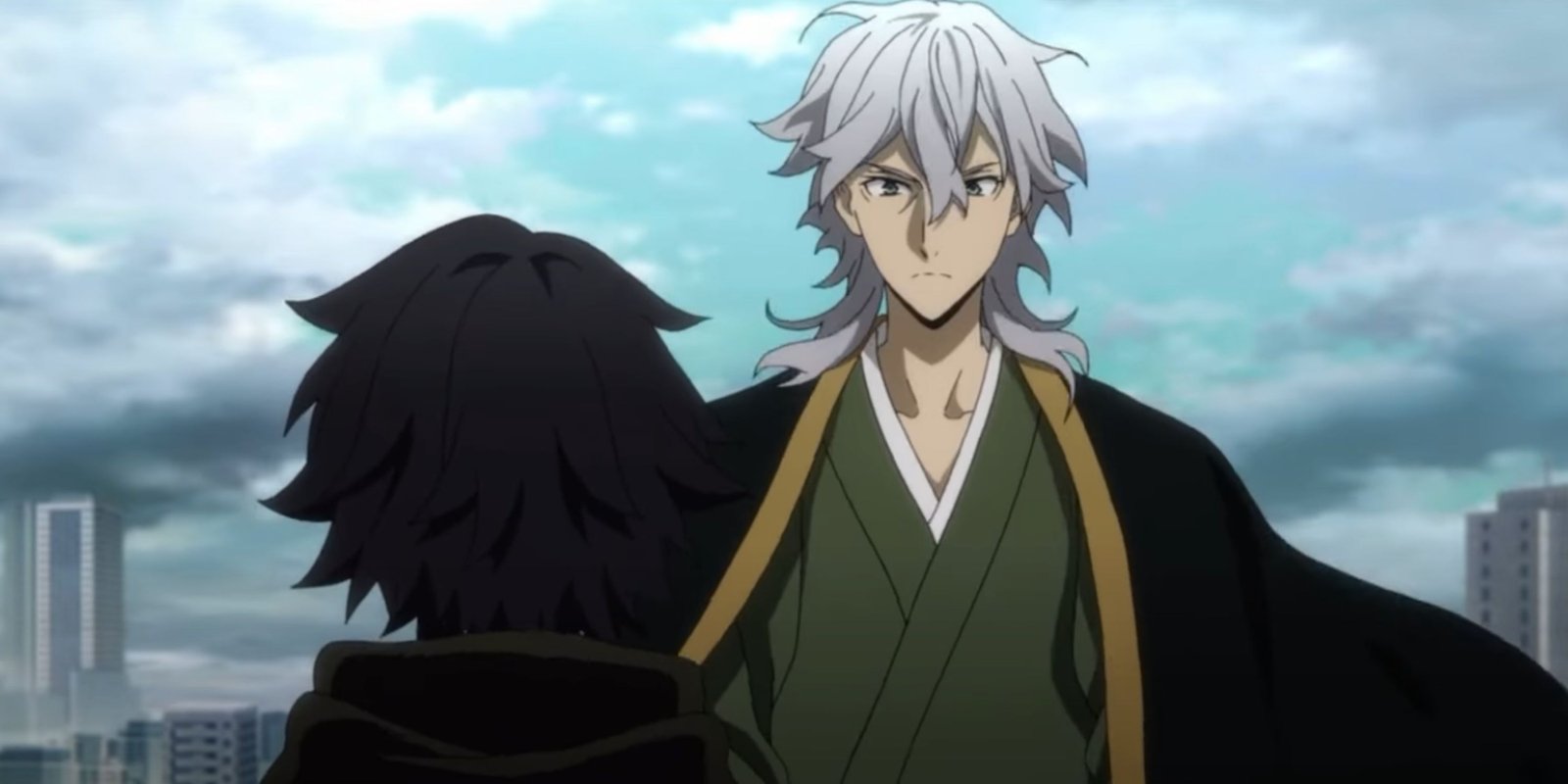 The Best Characters In Bungo Stray Dogs 8 Fukuzawa Yukichi speaks to Ranpo.