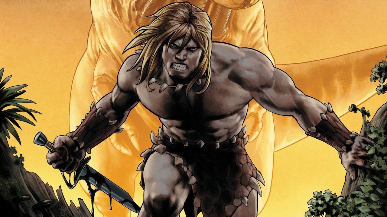 Cover for the series Ka-Zar Lord of the Savage Land.