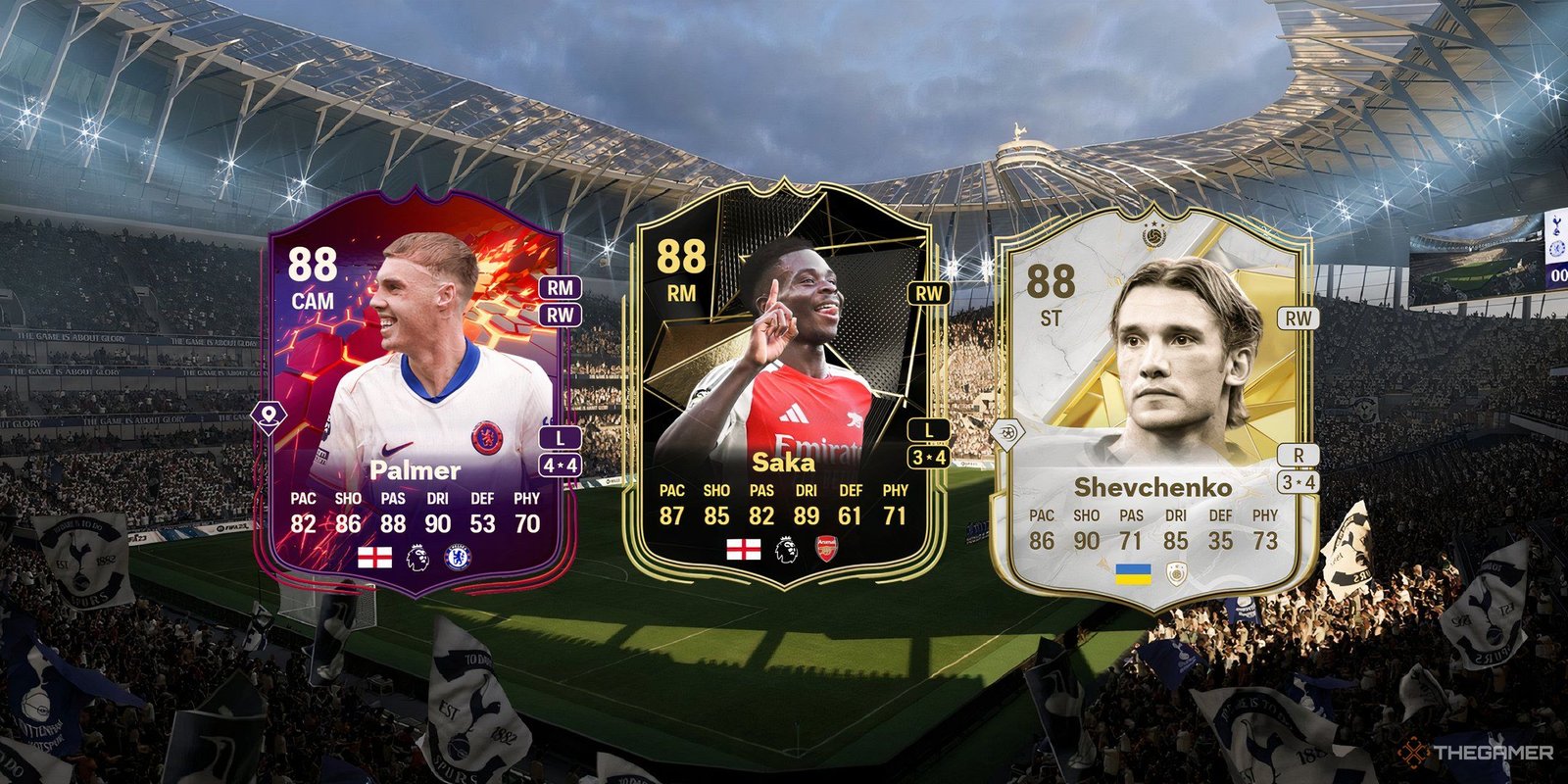The Best King Of Egypt 2 Evolution Picks In EA Sports FC 25 1 Palmer's, Saka's, and Shevchenko's cards in EA Sports FC 25.