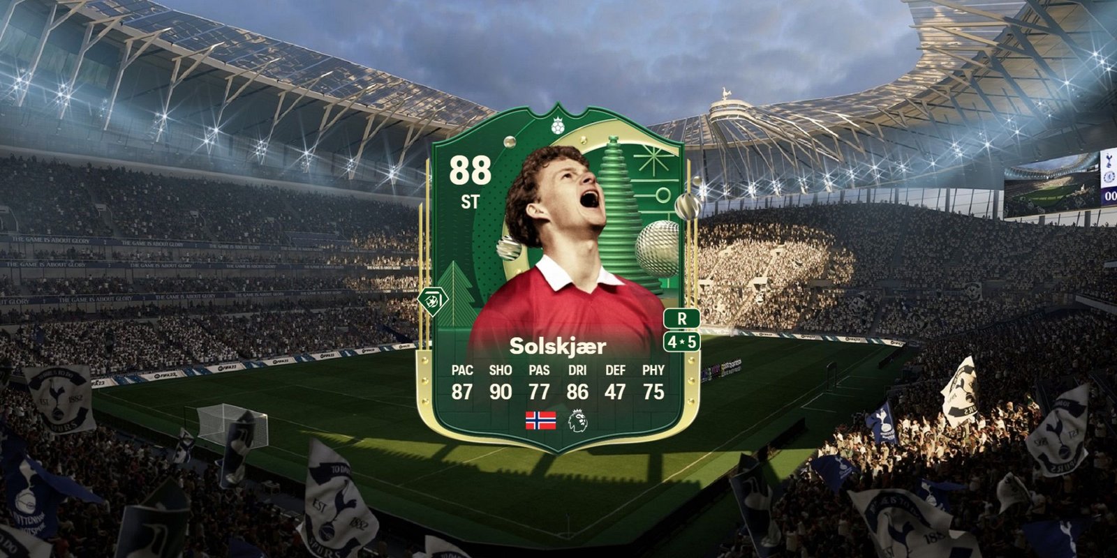 Best Fantasy Captain Evolution Picks In EA Sports FC 25 5 Solskjaer's card in EA Sports FC 25.