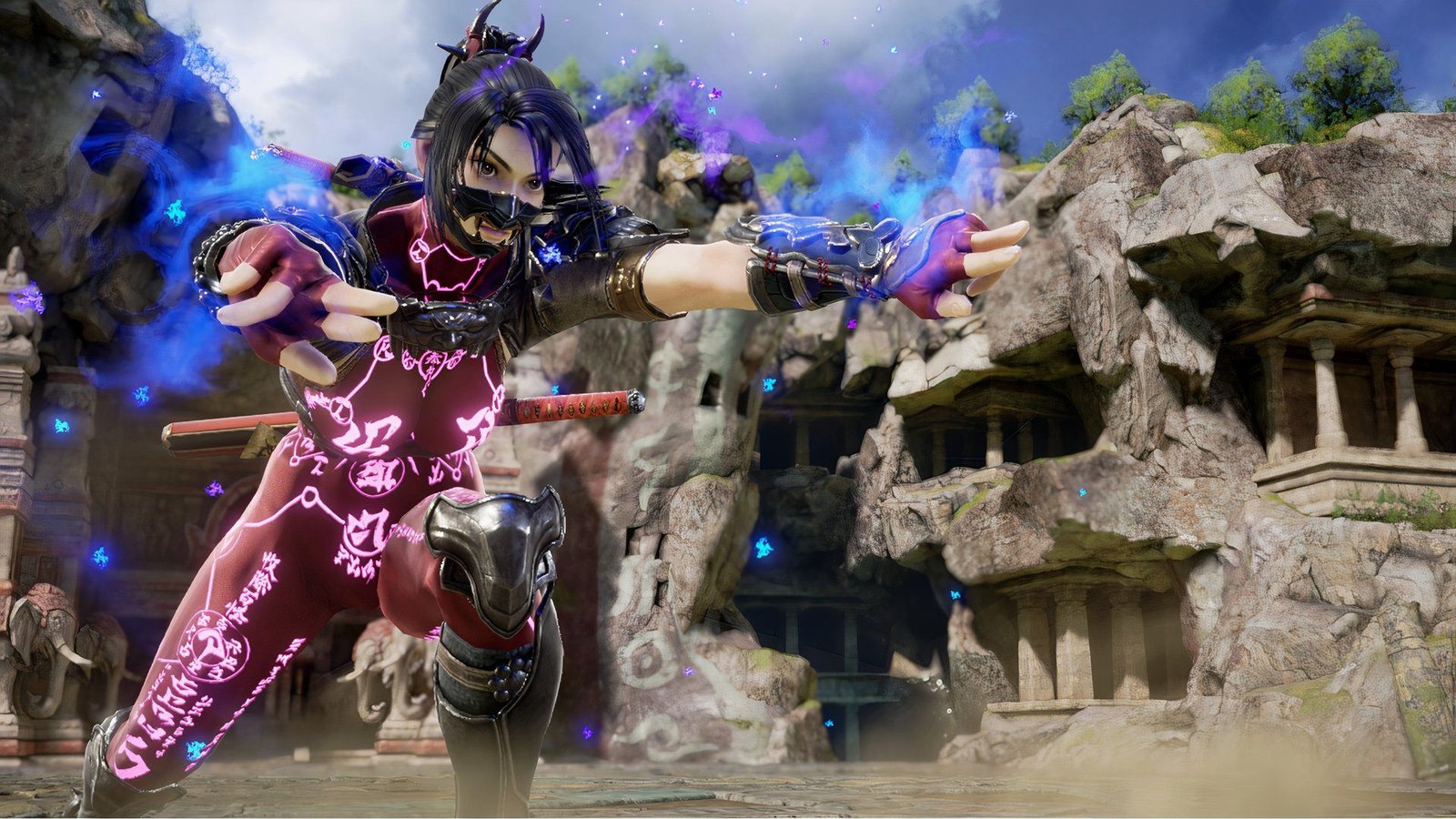 Taki as she appears in SoulCalibur VI.