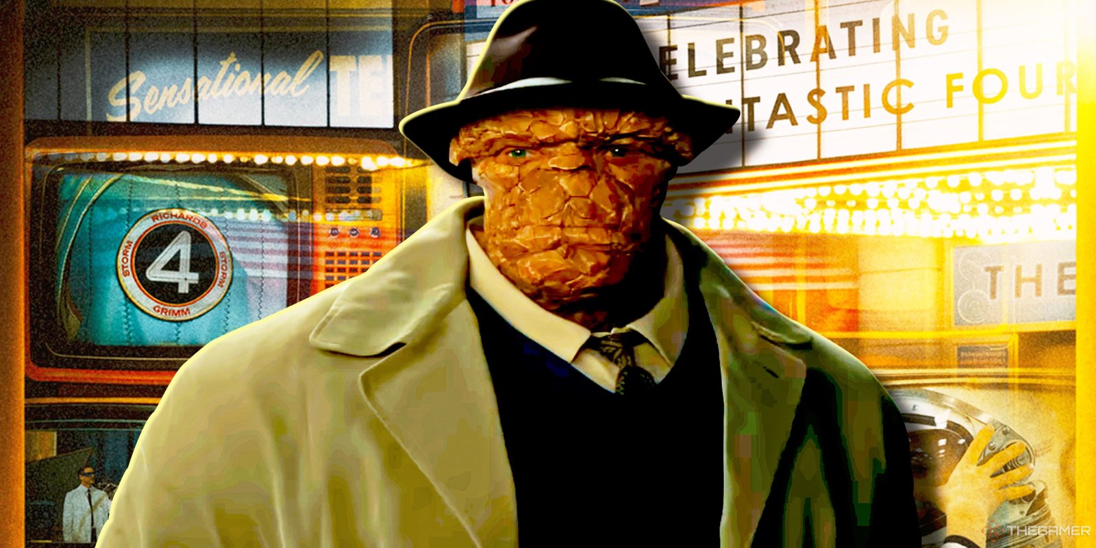 Why Was The Marvel Rivals Mid-Season Reset Such A Bad Idea? 2 The Thing from The Fantastic Four: First Steps wearing his trench coat and hat.