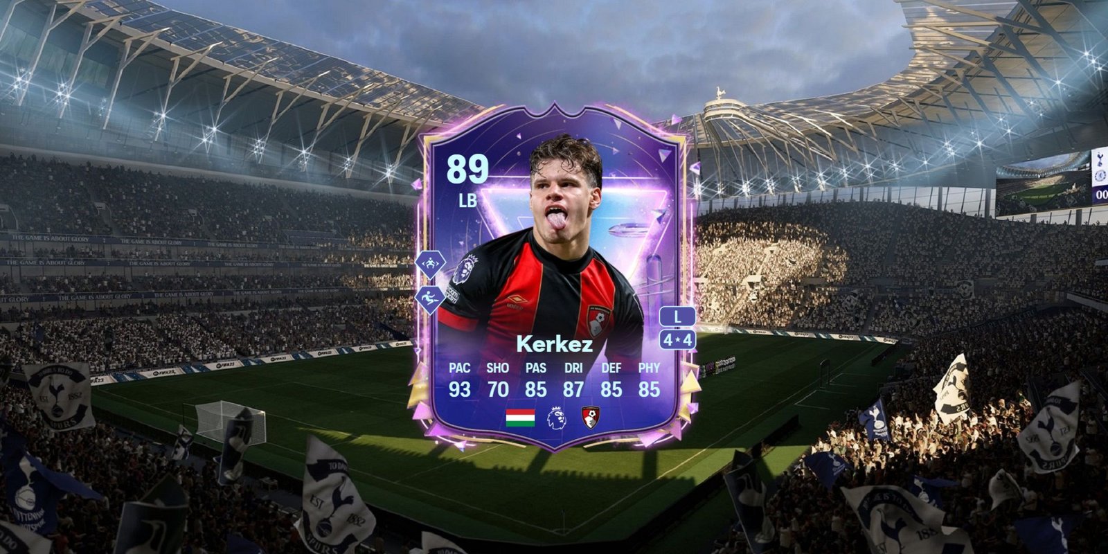 Best Players To Use In Future Stars Team 2 In EA Sports FC 25 2 Milos Kerkez's card in EA Sports FC 25.
