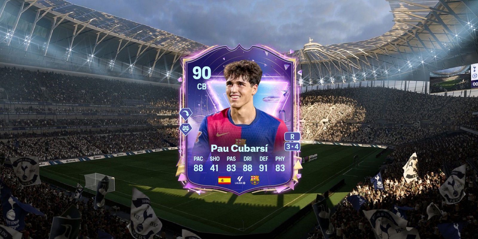 Best Players To Use In Future Stars Team 2 In EA Sports FC 25 3 Pau Cubarsi's card in EA Sports FC 25.