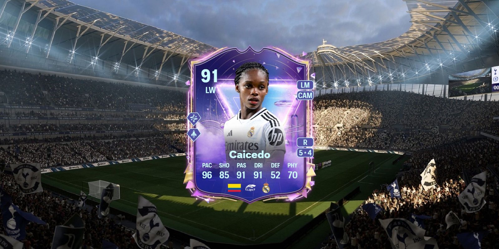 Best Players To Use In Future Stars Team 2 In EA Sports FC 25 6 Linda Caicedo;s card in EA Sports FC 25.
