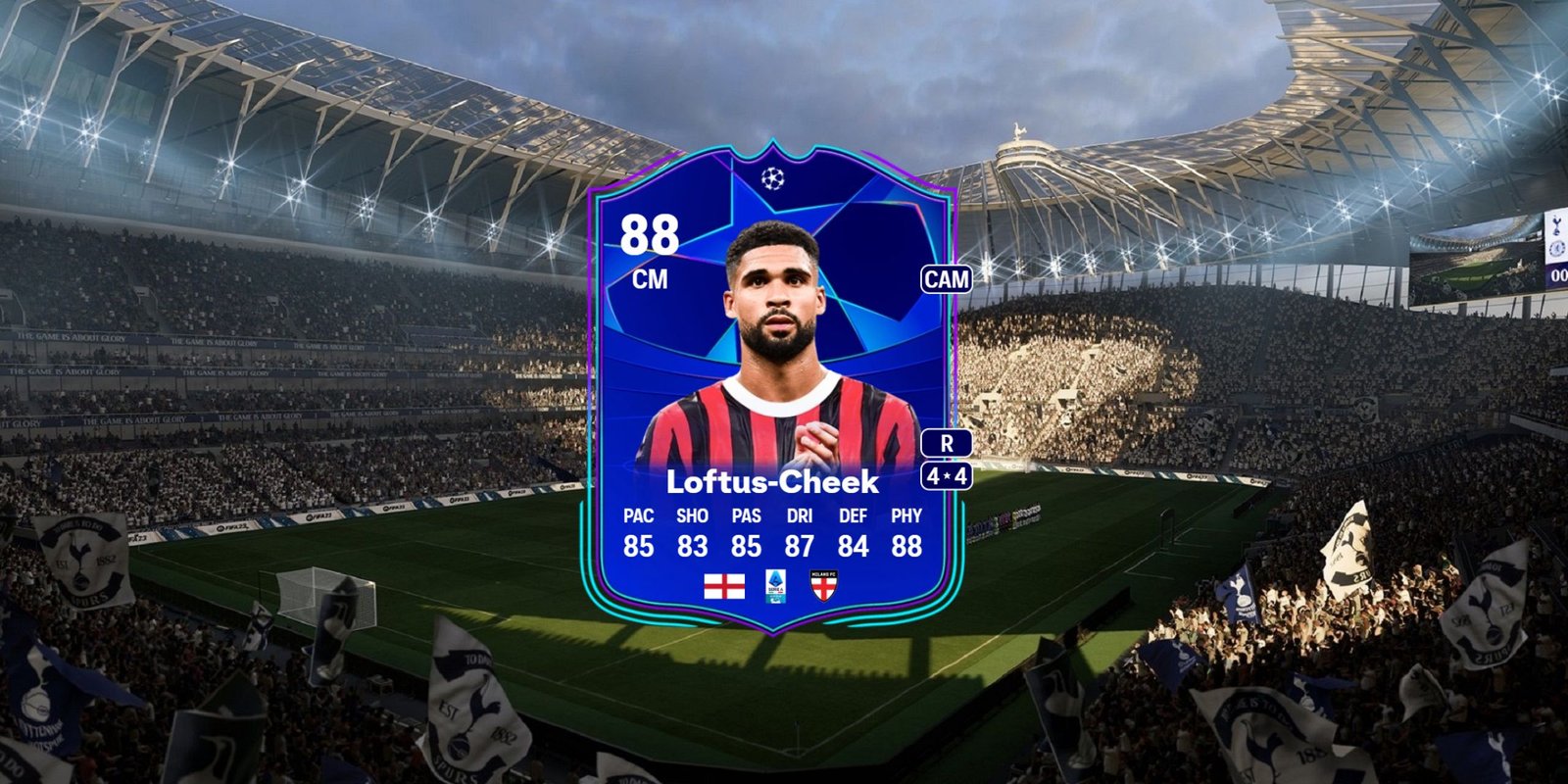 Ruben Loftus-Cheek's card in EA Sports FC 25.
