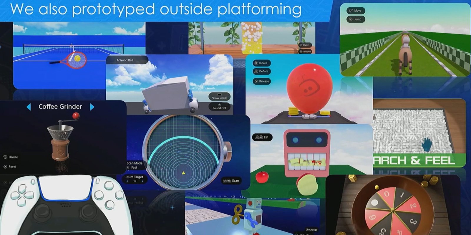 astro bot prototype power up ideas.
