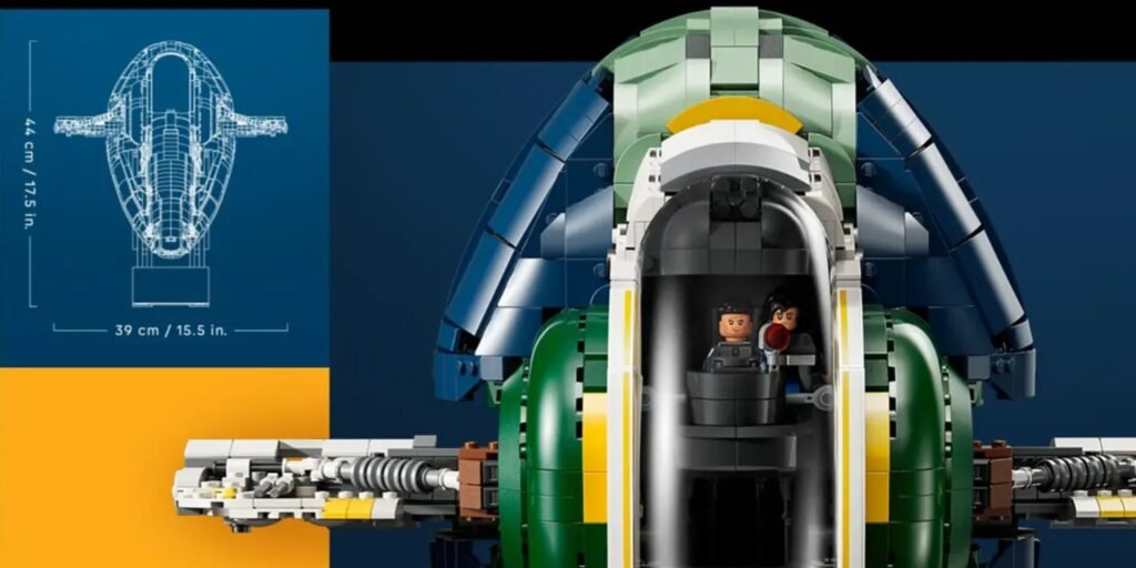 Lego Reveals A 3,000-Piece Jango Fett Starship Set Releasing On Star Wars Day