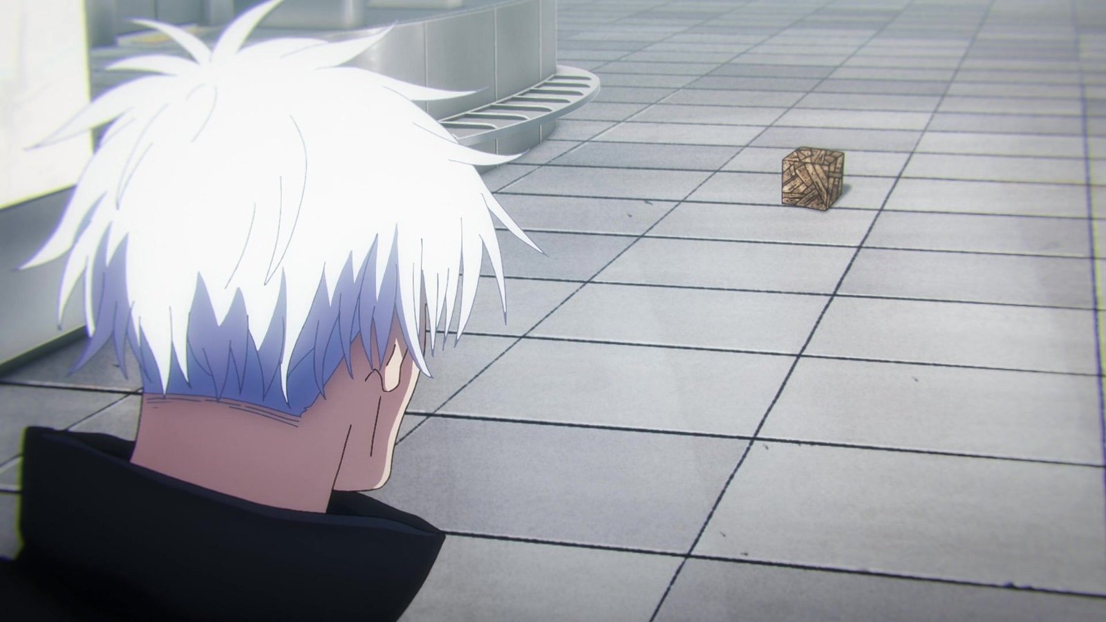 Gojo finding the Prison Realm in Shibuya in Jujutsu Kaisen.