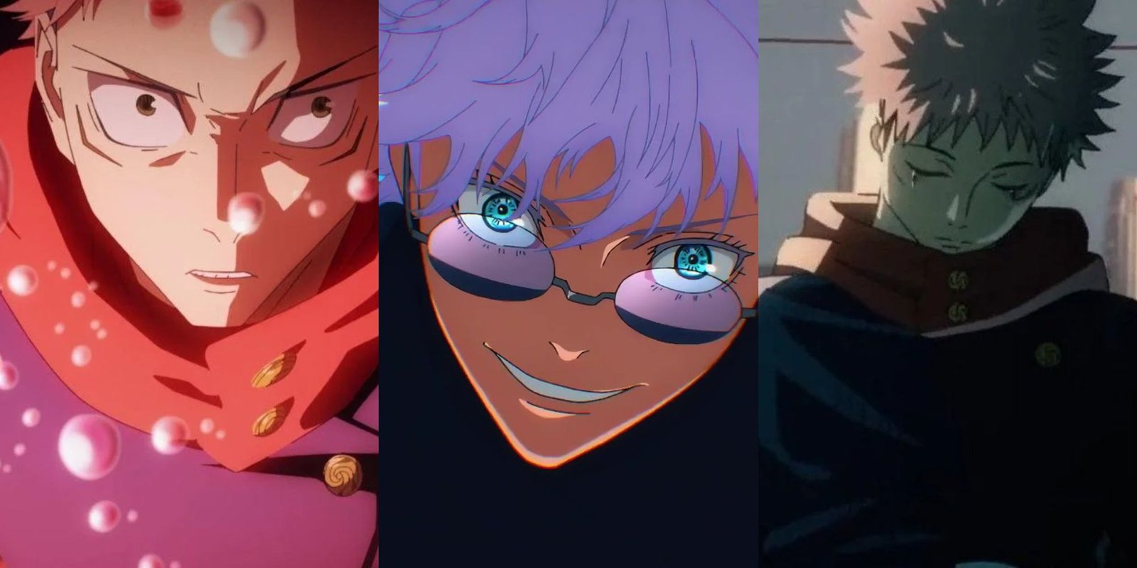 What's The Significance Of The Shibuya Incident Arc In Jujutsu Kaisen? 16 Split images of Jujutsu Kaisen characters