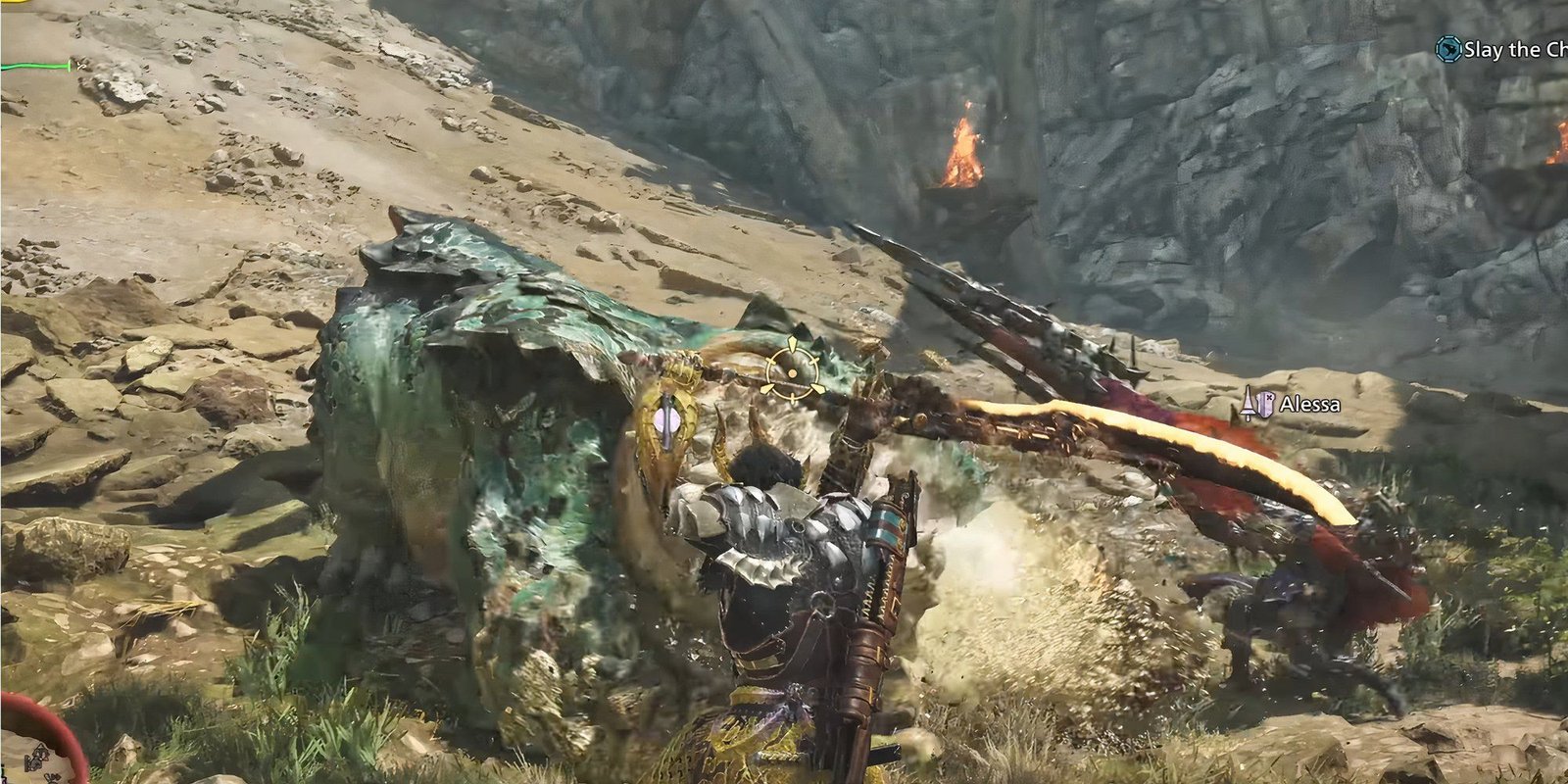 Monster Hunter Wilds Arena Fight