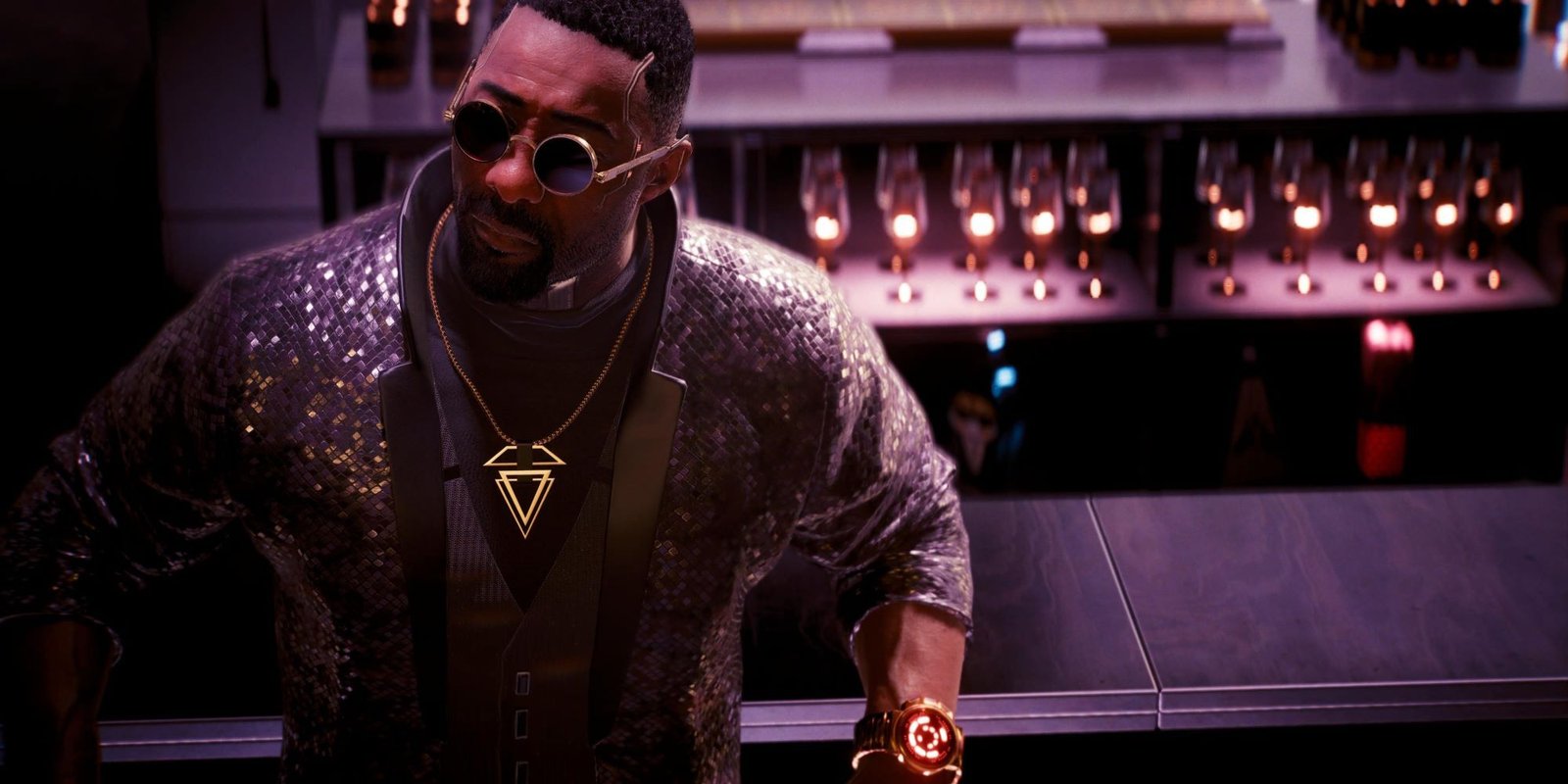 A Lifetime Of RPGs Have Passed Since The Witcher 3, And The Witcher 4 Cannot Possibly Measure Up 2 Cyberpunk 2077 Solomon Reed at Hansen's bar-1