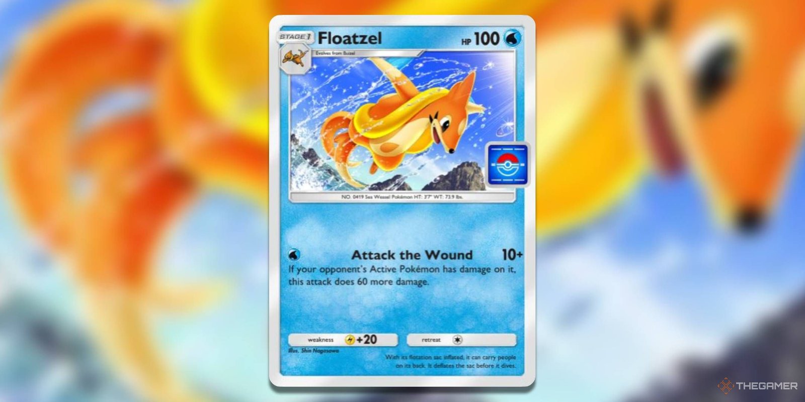 Floatzel Promo-A