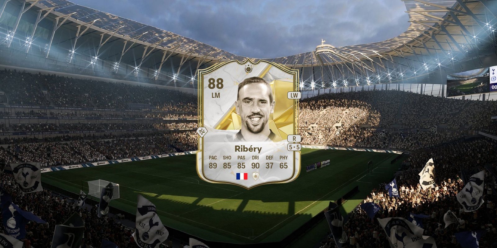 Franck Ribery's card in EA Sports FC 25.