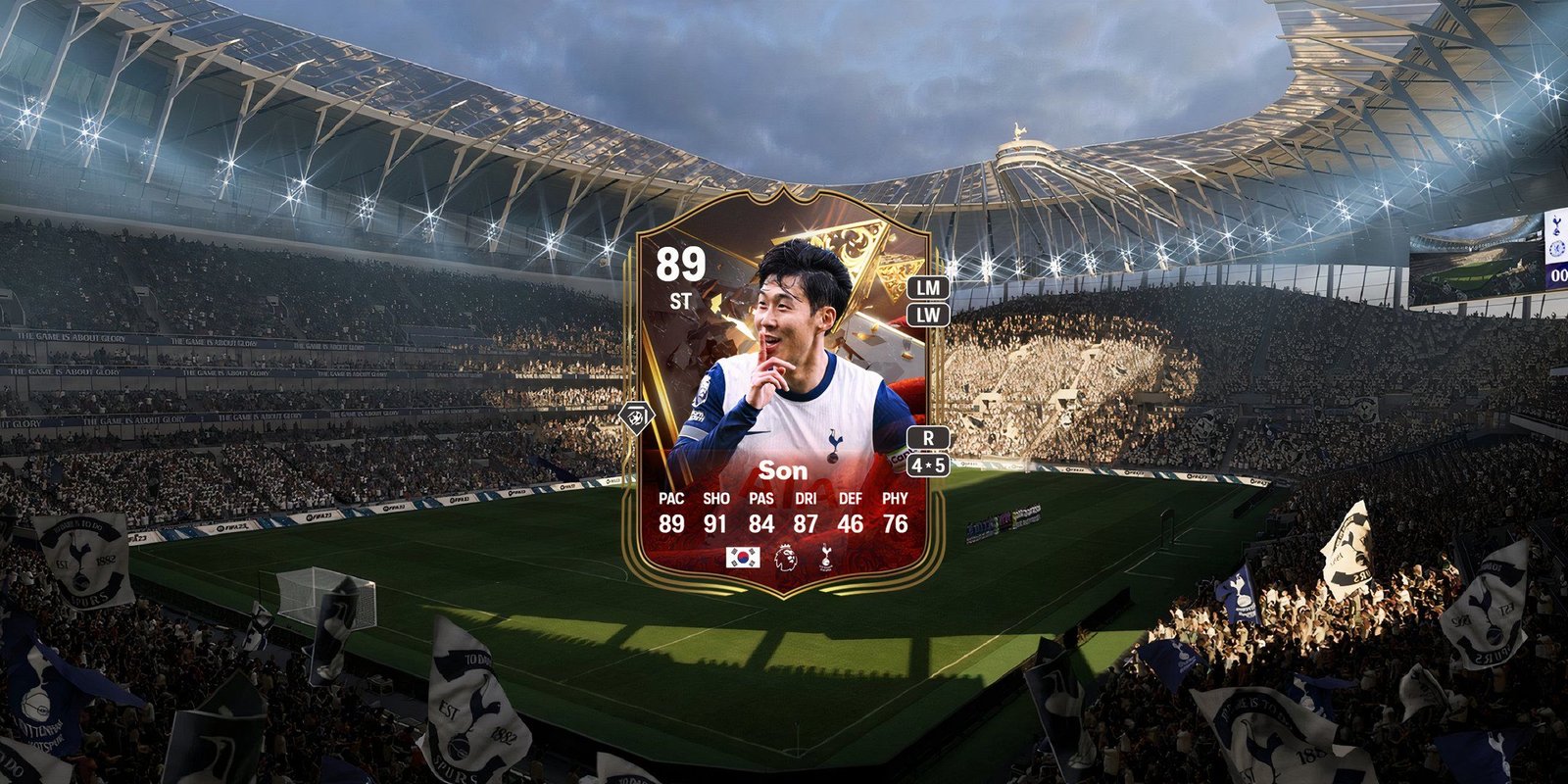 Son's card in EA Sports FC 25.