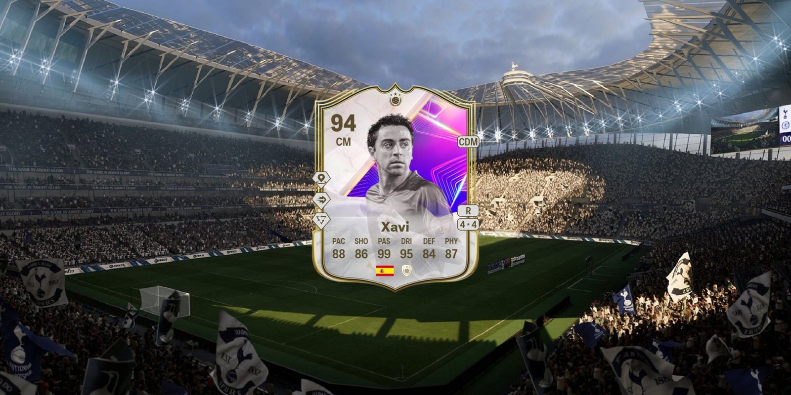 Xavi's card in EA Sports FC 25.