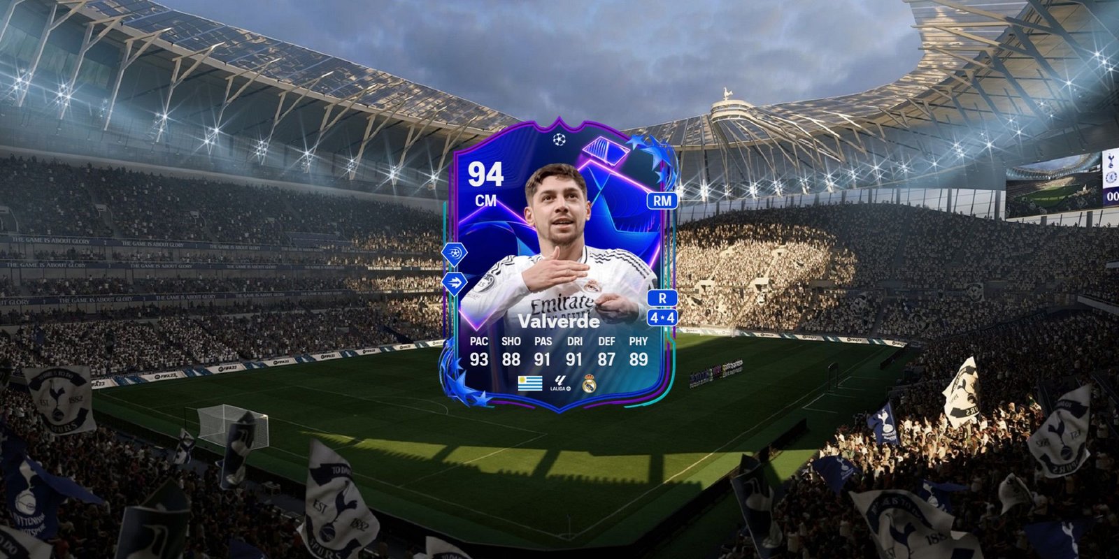 Valverde's card in EA Sports FC 25.