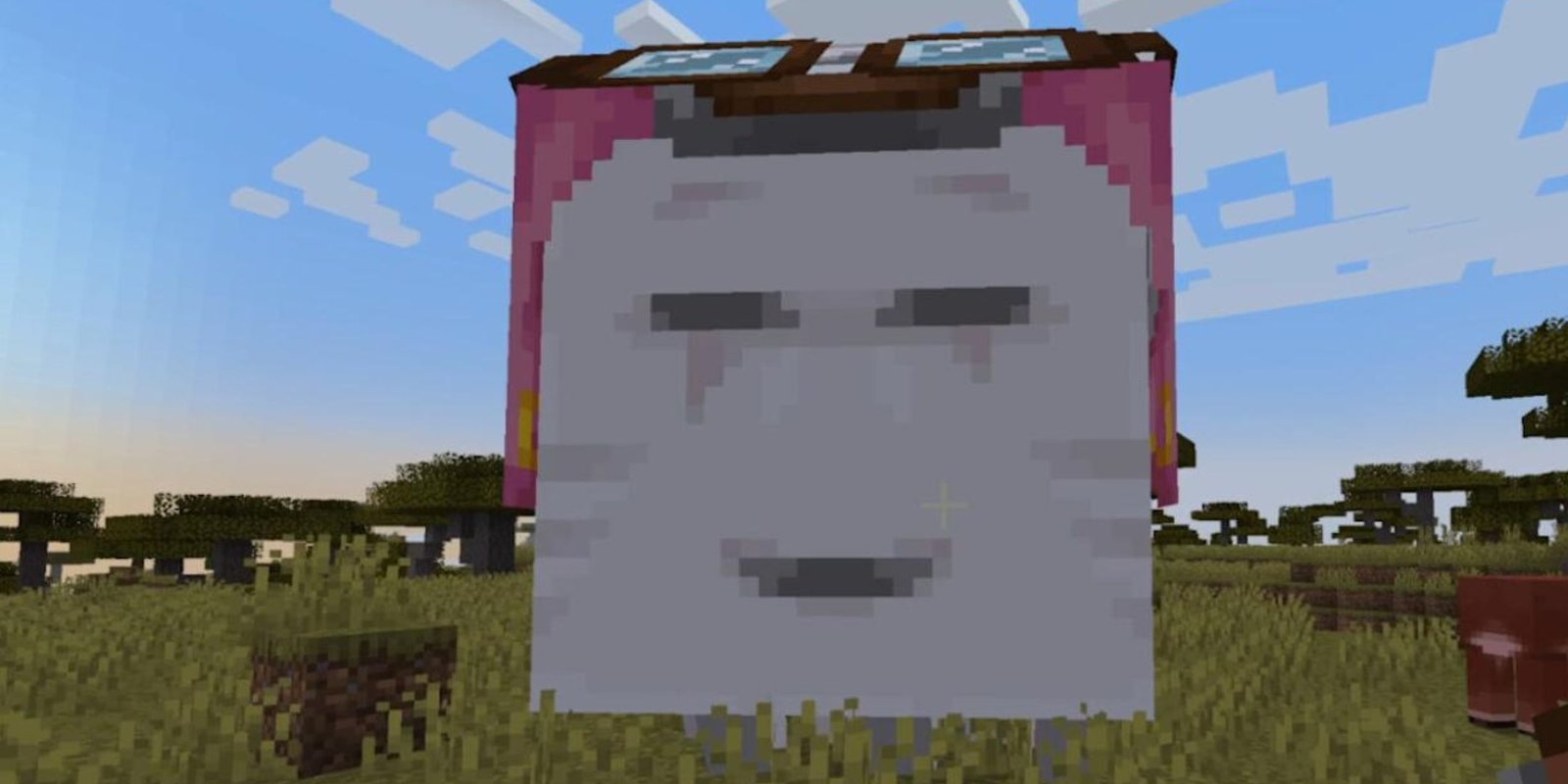 Minecraft Happy Ghast Smiling